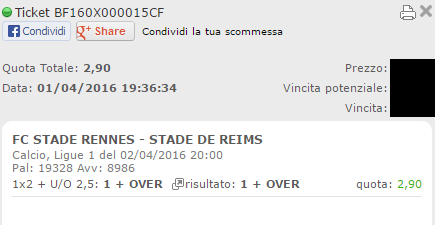 combo rennes-reims