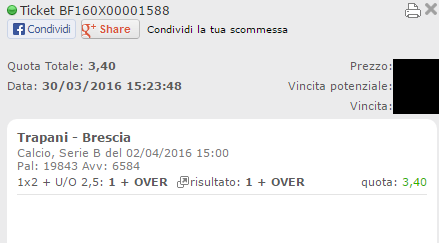 combo trapani-brescia