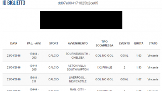 Scommesse vincenti 23-04-16