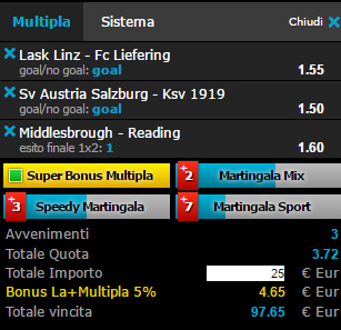 scommesse pronte di oggi 2016-04-12