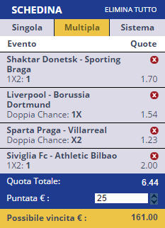 scommesse pronte Europa League 2016-04-14