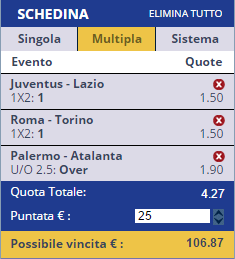 scommesse pronte Serie a 2016-04-20