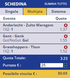 scommesse pronte di oggi 2016-05-22