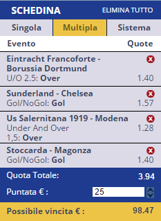 scommesse pronte di oggi 2016-05-07