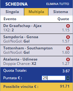 scommesse pronte di oggi 2016-05-08