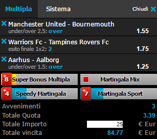 scommesse pronte di oggi 2016-05-17