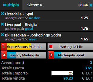 scommesse pronte di oggi 2016-05-18