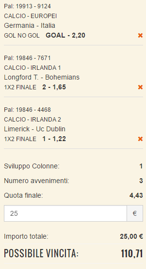 scommesse pronte di oggi 2016-07-02