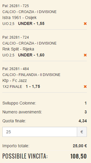 scommesse pronte di oggi 2016-07-16