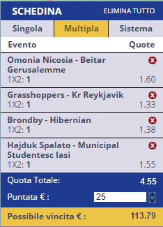 scommesse pronte di oggi 2016-07-21
