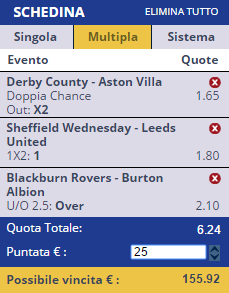 scommesse pronte Europei 2016-08-20