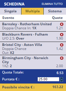 scommesse pronte Europei 2016-08-27