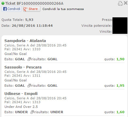 multipla serie a vincente