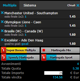 scommesse pronte di oggi 2016-08-19