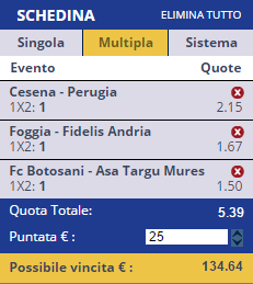 scommesse pronte di oggi 2016-08-29