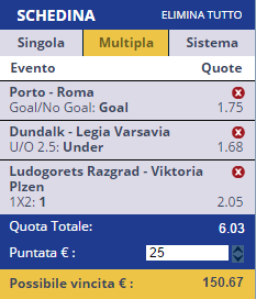 scommesse pronte di oggi 2016-08-17