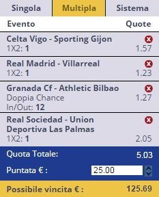 scommesse pronte Liga 2016-09-21