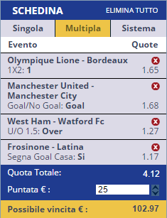scommesse pronte di oggi 2016-09-10