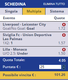 scommesse pronte di oggi 2016-09-10