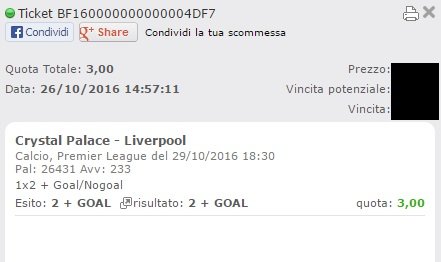 combo vincente crystal palace-liverpool
