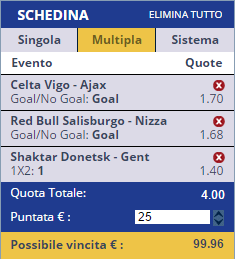 scommesse pronte Serie a 2016-10-20