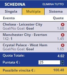 scommesse pronte Premier League 2016-10-15