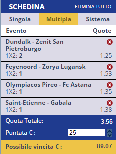 scommesse pronte Serie a 2016-10-20