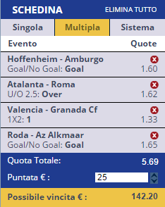 scommesse pronte di oggi 2016-11-20