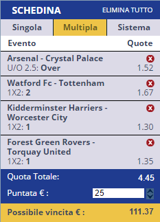 scommesse pronte di oggi 2017-01-01