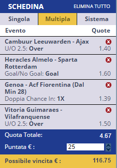 scommesse pronte di oggi 2016-12-15