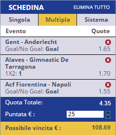 scommesse pronte di oggi 2016-12-22