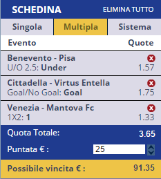 scommesse pronte di oggi 2016-12-30