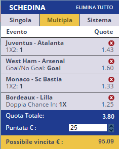 scommesse pronte di oggi 2016-12-03