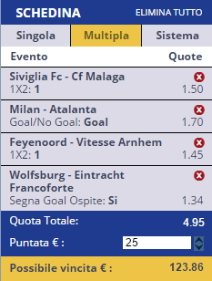 scommesse pronte di oggi 2016-12-17