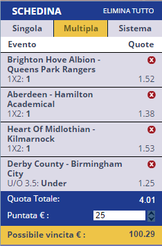 scommesse pronte di oggi 2016-12-27