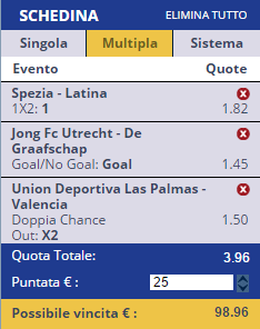 scommesse pronte di oggi 2017-01-30