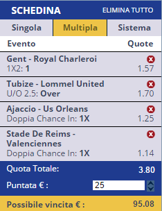 scommesse pronte di oggi 2017-01-20