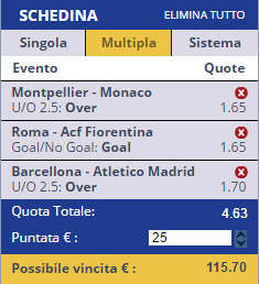 scommesse pronte di oggi 2017-02-07
