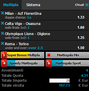 scommesse pronte di oggi 2017-02-19