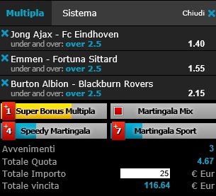 scommesse pronte di oggi 2017-02-24