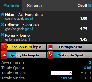 scommesse pronte Serie a 2017-02-19