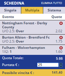 scommesse pronte Europei 2017-03-18