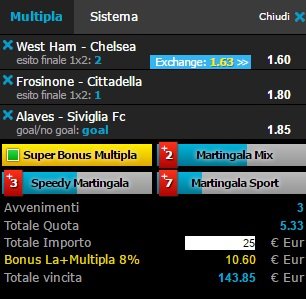 scommesse pronte di oggi 2017-03-06