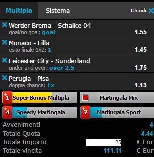 scommesse pronte di oggi 2017-04-04