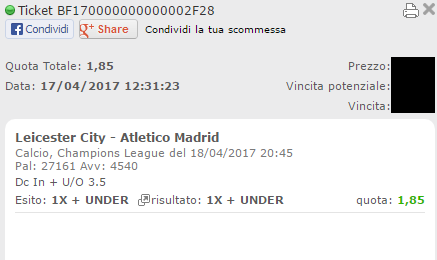 combo vincente leicester-atletico madrid