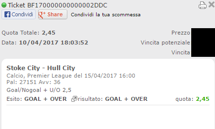 combo vincente stoke-hull