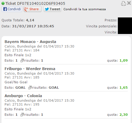 multipla bundesliga vincente