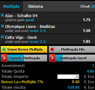 scommesse pronte Europa League 2017-04-13