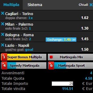 scommesse pronte Serie a 2017-04-09