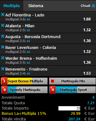 scommesse pronte di oggi 2017-05-13